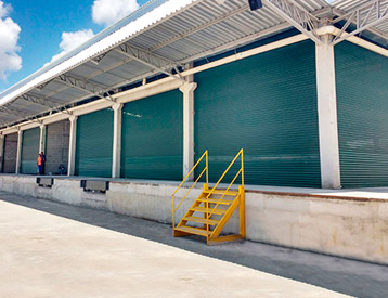 Portas de Enrolar para Terminal de Cargas